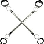 steel X-bar with bondage cuffs