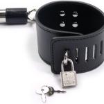 steel X-bar with bondage cuffs