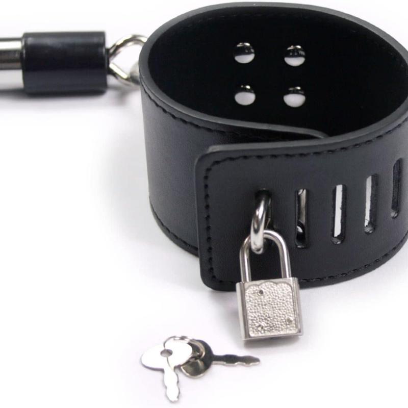 steel X-bar with bondage cuffs