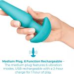 B-vibe rechargeable anal training and education butt plug set